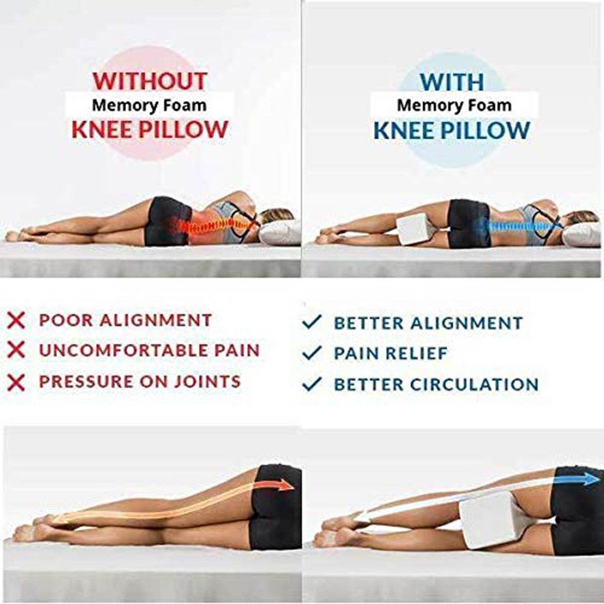 Travel Knee Pillow