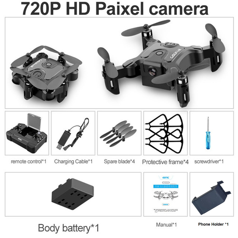 4DV2 Mini Drone with 720P HD Camera