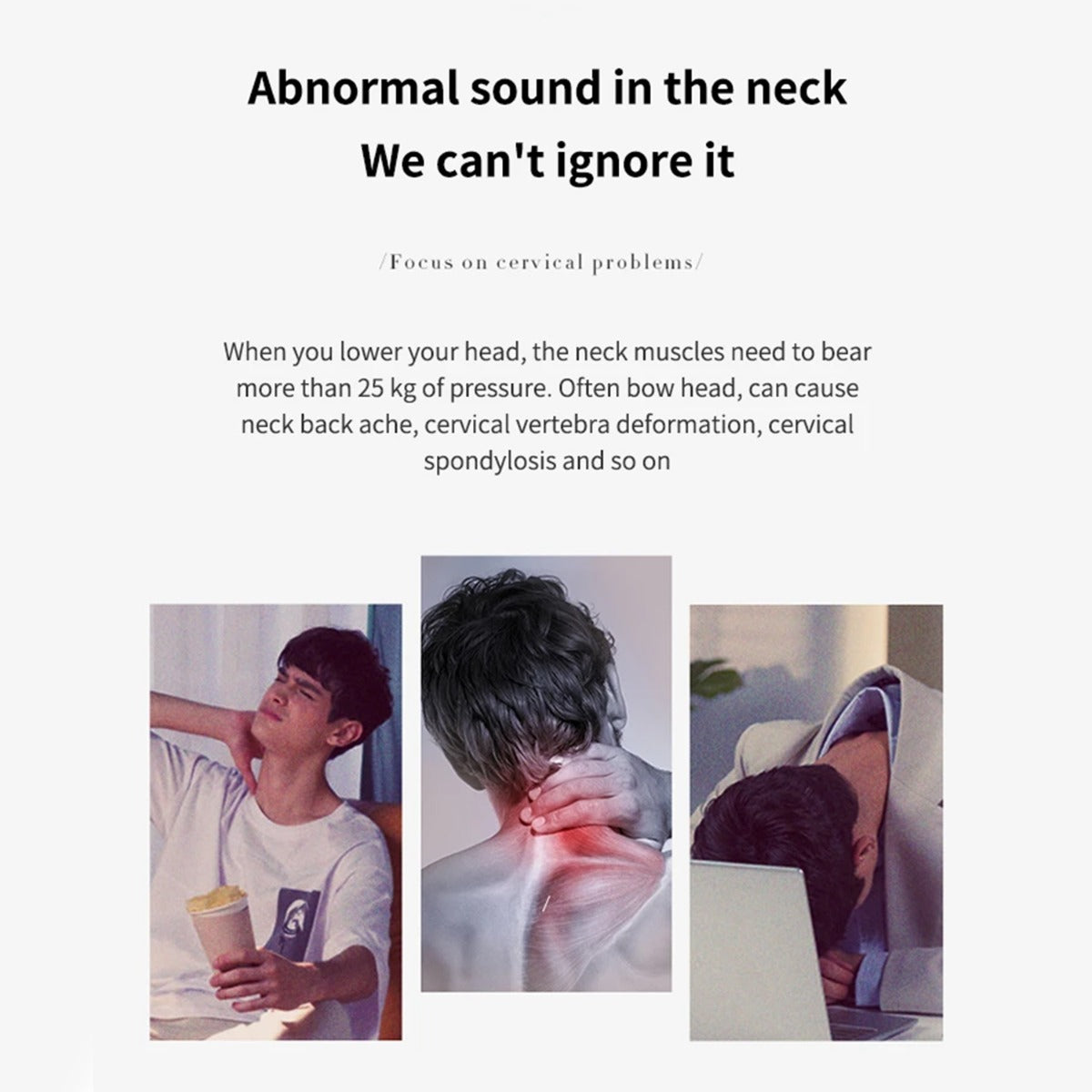 4 Head Neck Massager Vibrat