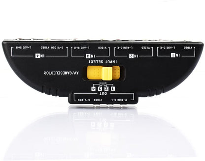 4 Way RCA Splitter With Cable