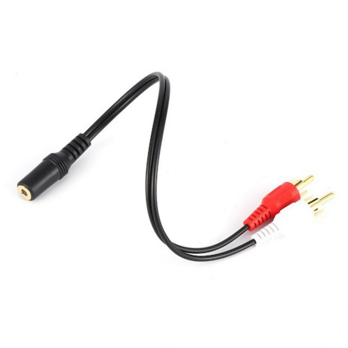 3.5mm Audio Female To 2 RCA Male Stereo Cable
