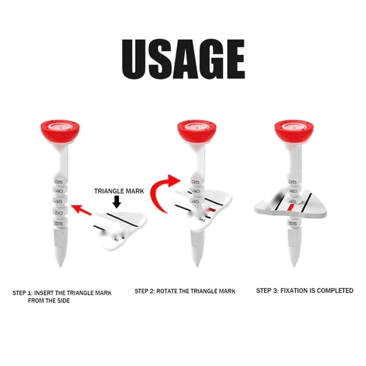 Adjustable Height Golf Tee Off with Greater Consistency & Shoot Better Scores