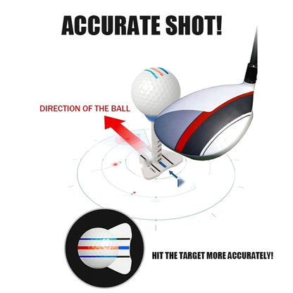Adjustable Height Golf Tee Off with Greater Consistency & Shoot Better Scores