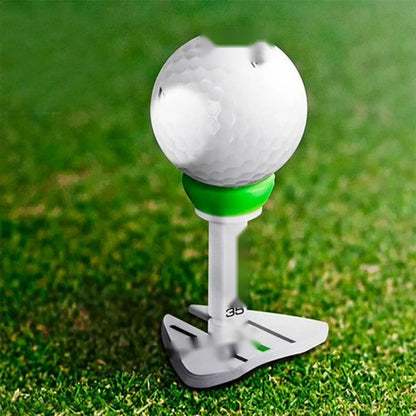 Adjustable Height Golf Tee Off with Greater Consistency & Shoot Better Scores