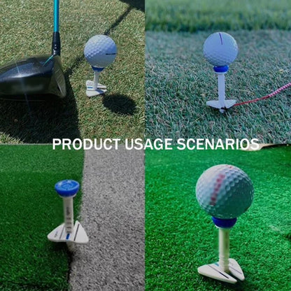 Adjustable Height Golf Tee Off with Greater Consistency & Shoot Better Scores