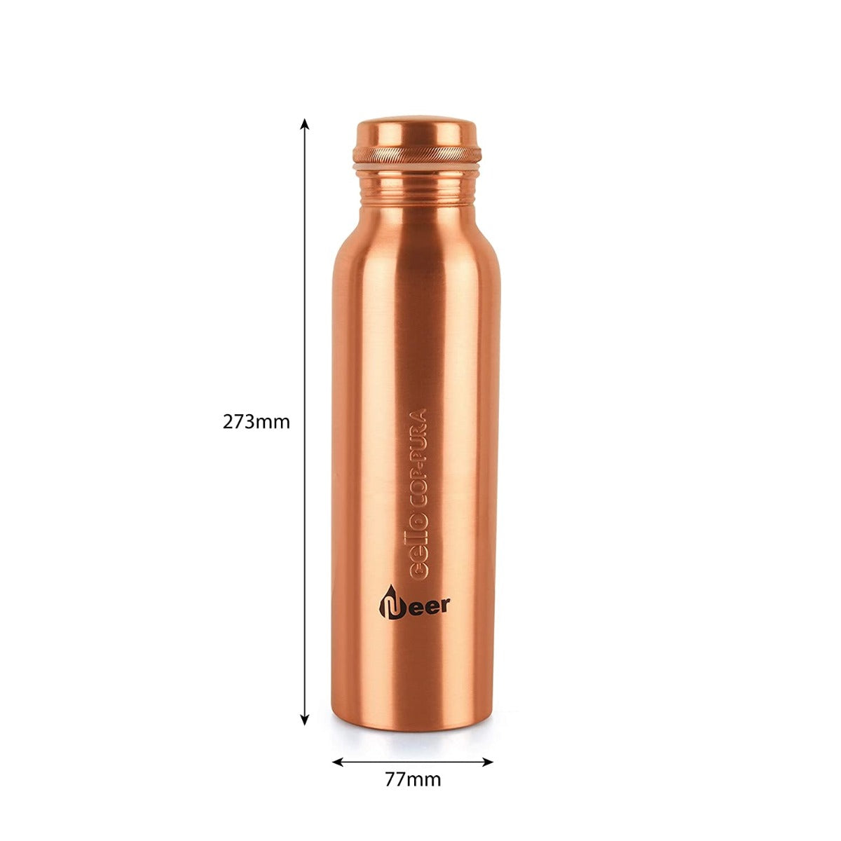 Cop-Pura Neer Copper Water Bottle