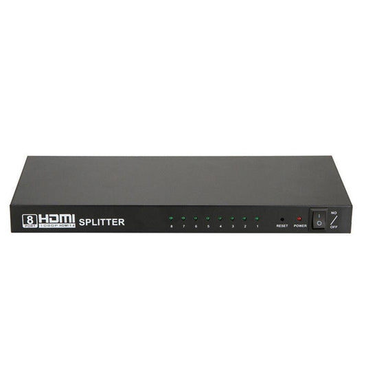 1x8 HDTV Splitter Video Distributor 1080P 3D