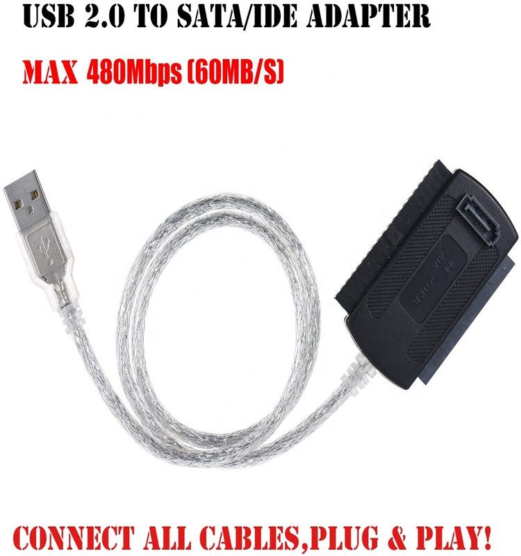 USB 2.0 to SATA/IDE Adapter