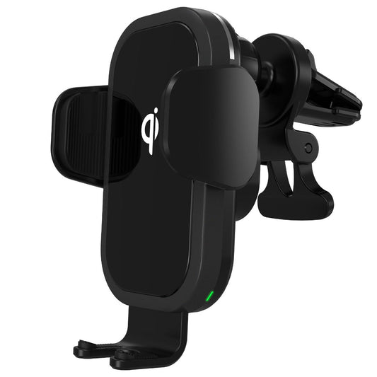 15W Fast Wireless Car Charger Vent Mount with CLIP AND SUCKING DISC