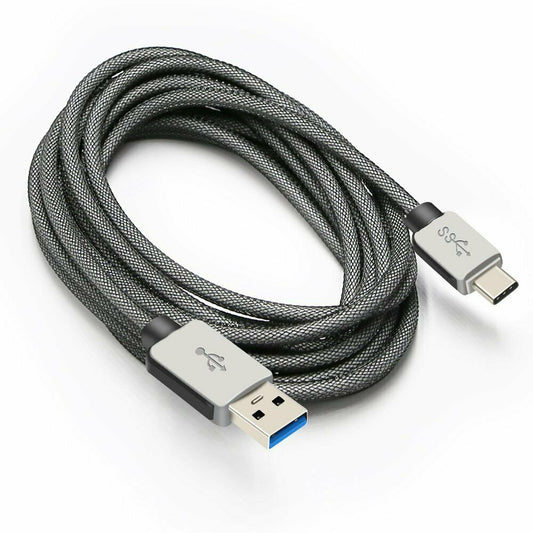 Braided Type-C Charging Cable - 3 Meter