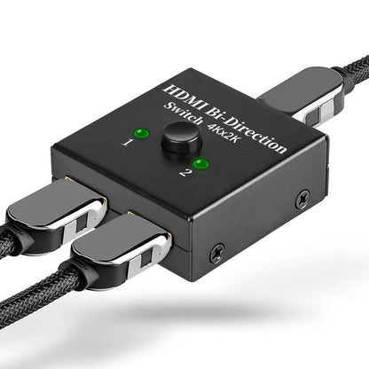 HDTV Switch 2-Port 4K Bi-Directional