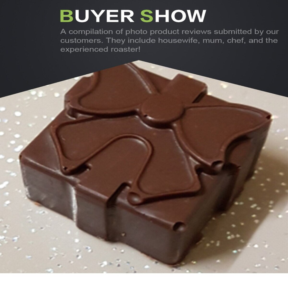 Gift,Heart & Rose Chocolate Mould