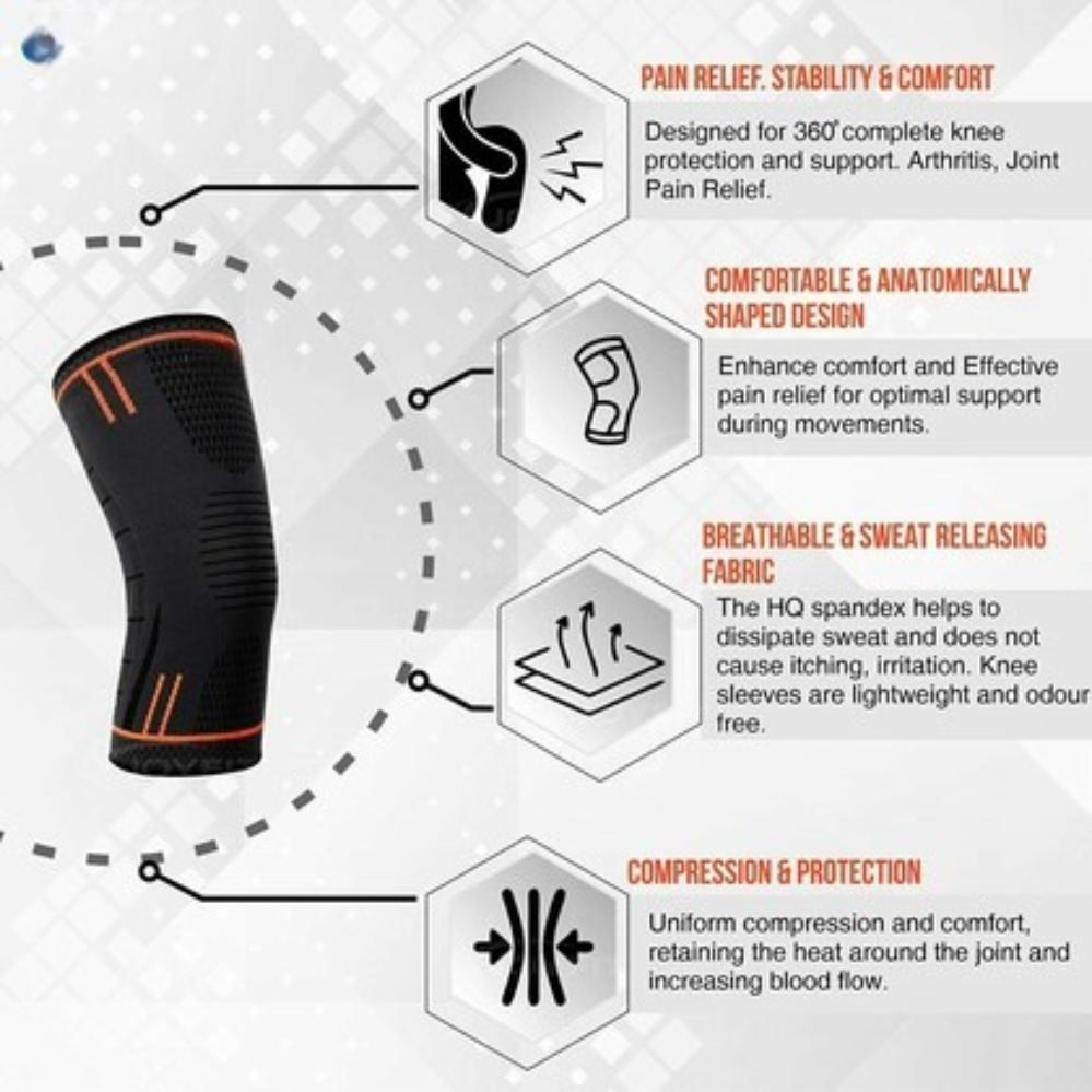 Knee Support Sleeve-L