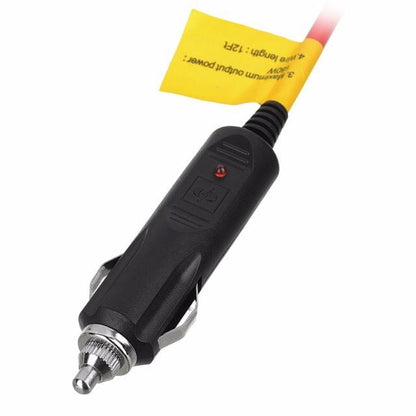 12V/24V 12' Foot Heavy Duty Extension Cord with Cigarette