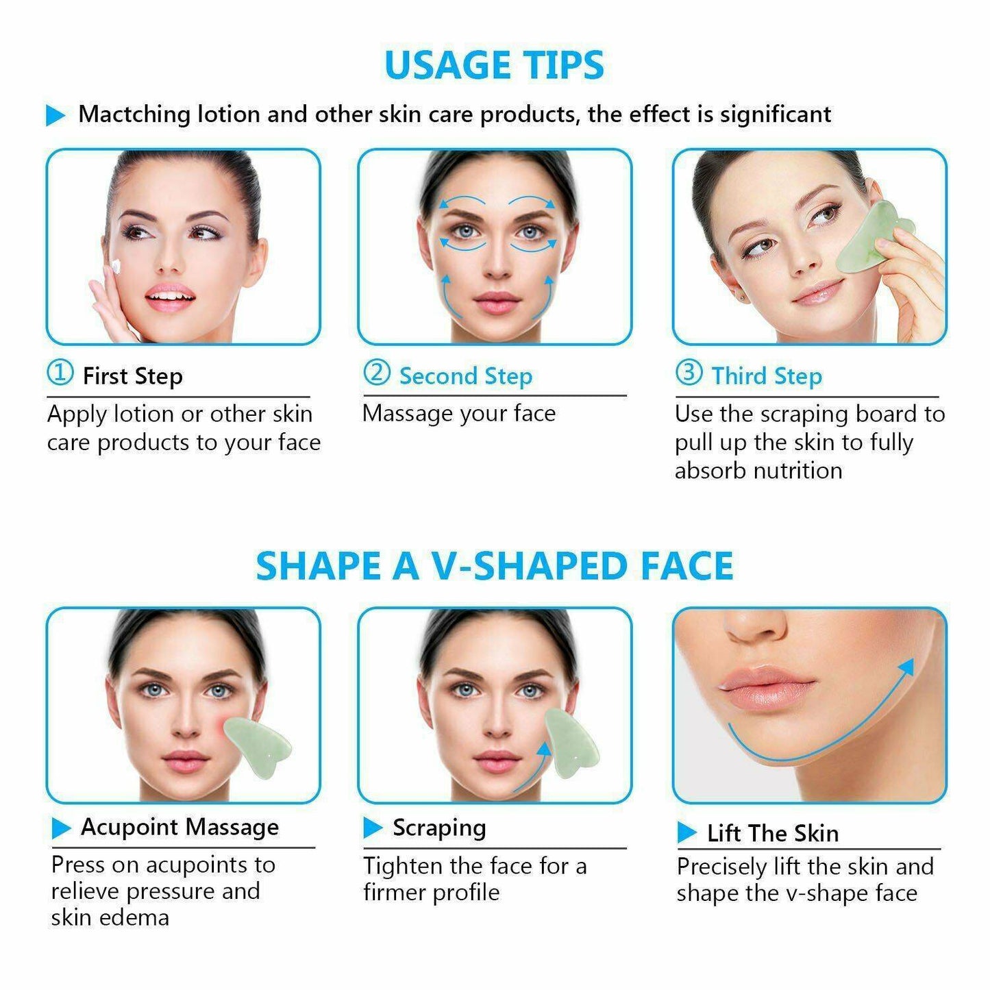 Face Massage Jade Roller