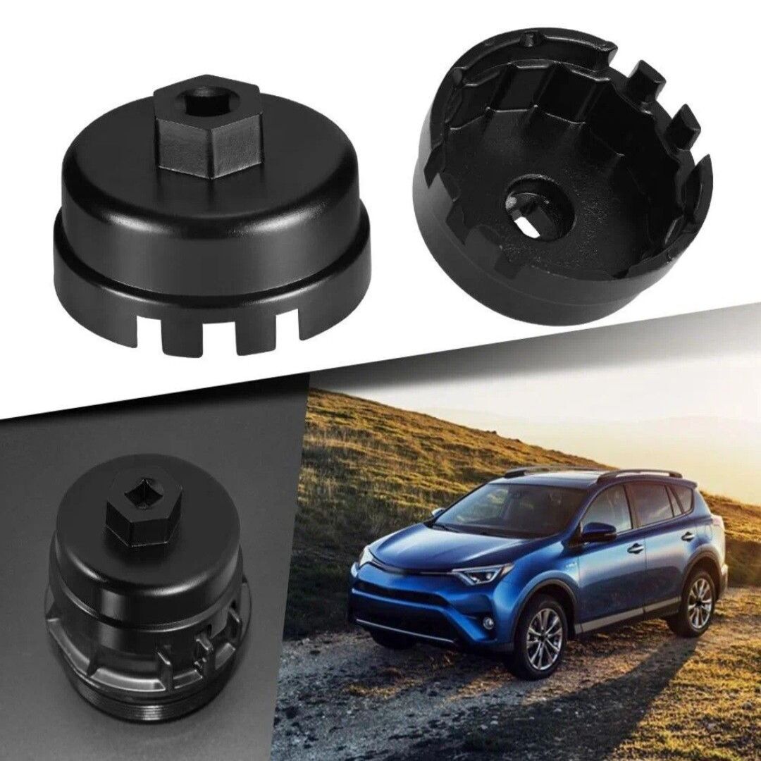 Oil filter cap wrench socket remover tool