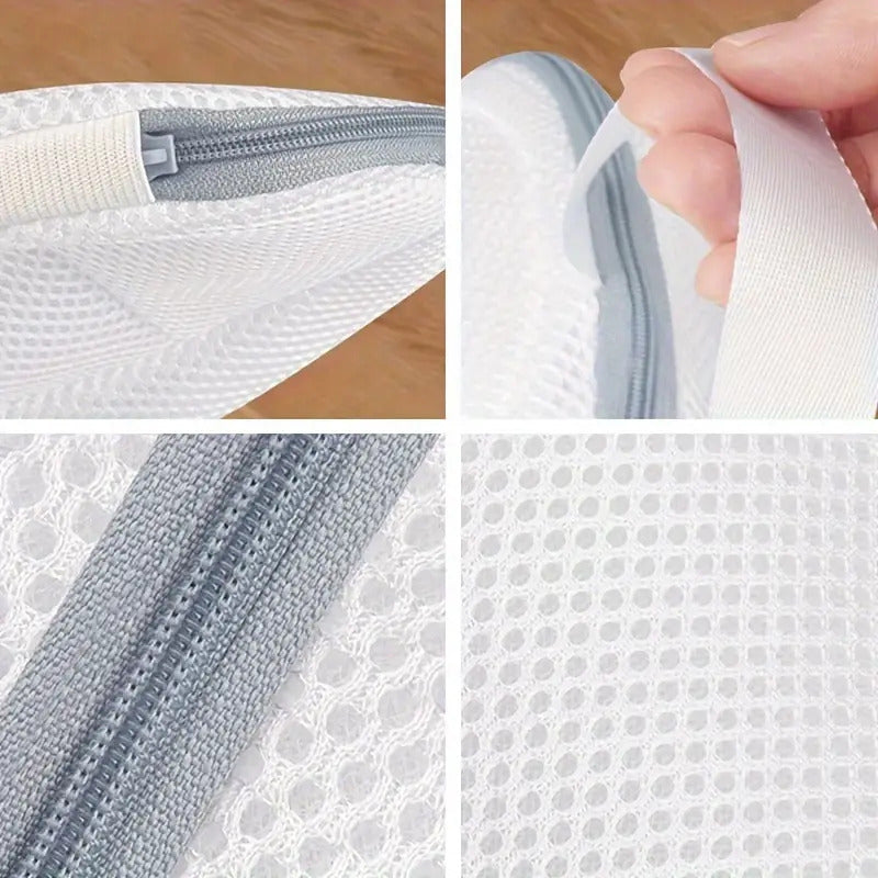 Mesh Bra Washing Bag High Permeability Bra-shaped With Handle & Zipper