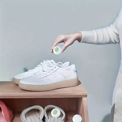 6pcs Deodorizer Freshener Balls For Shoes Tea Fragrance