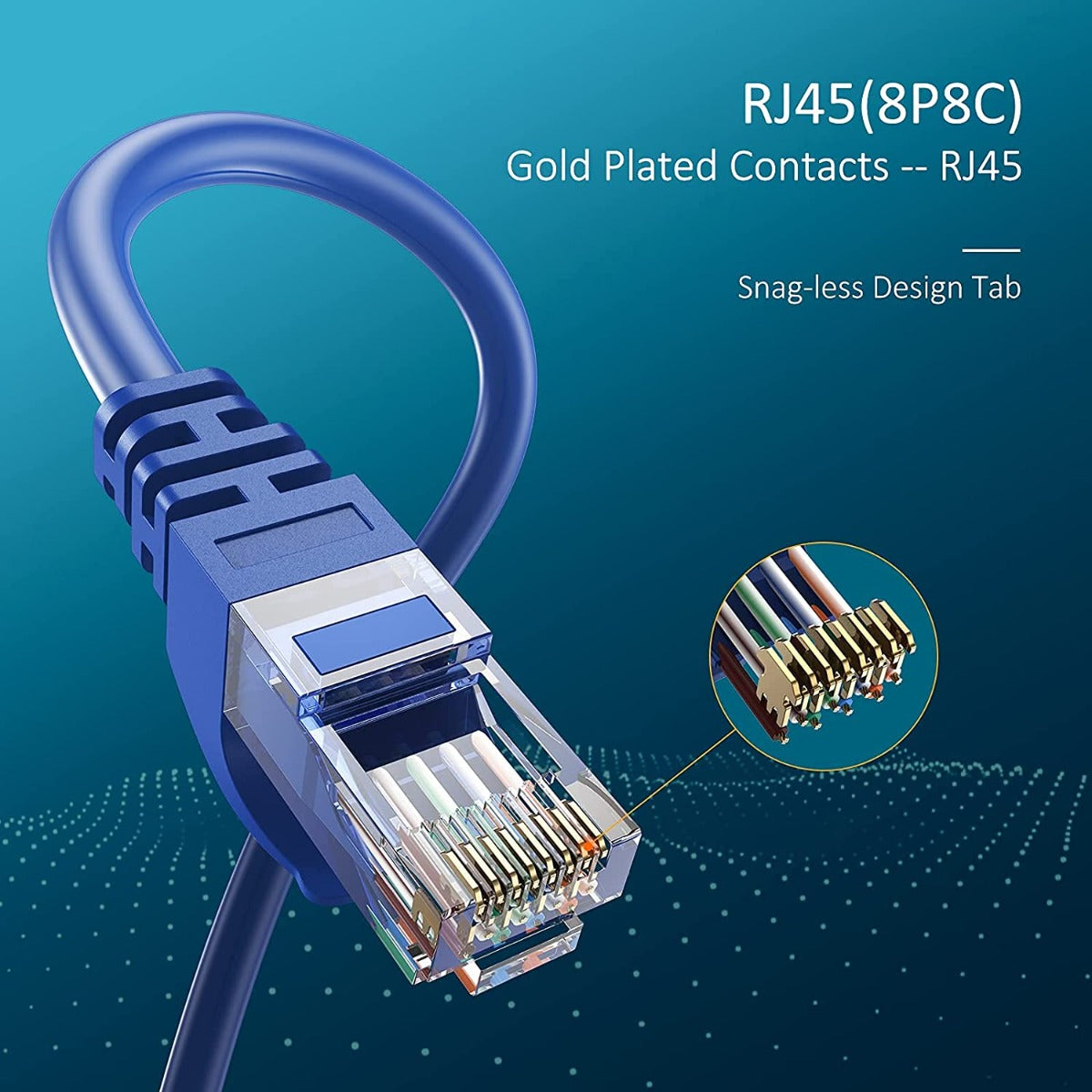 RJ45 Cat-5 Ethernet Cable (4M/Blue)