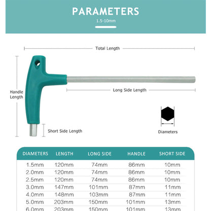 T‑Handle Hex Wrench Set