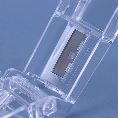 Pill Splitter, Pill Cutter with Retracting Safety Guard