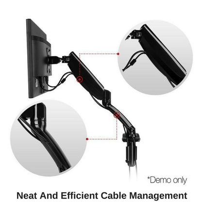Dual Adjustable Monitor Stand Mount