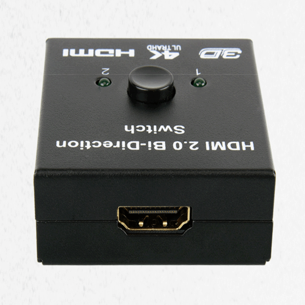 HDTV Switch 2-Port 4K Bi-Directional