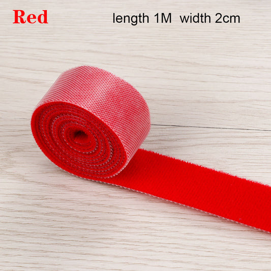 Self Adhesive Cable Straps-Red