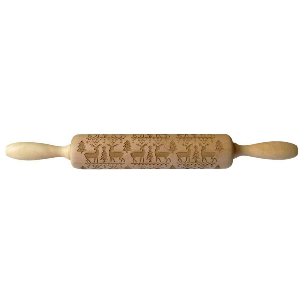 Christmas 4D Rolling Pin-Animal
