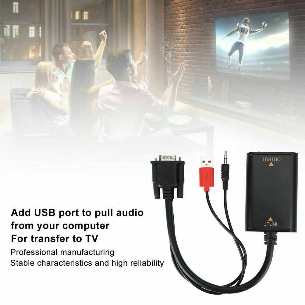 VGA to HDMI Adapter