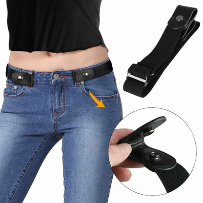 Buckle-free Elastic Waist Belt