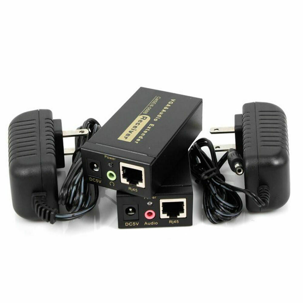VGA 100m Extender With Power Supply