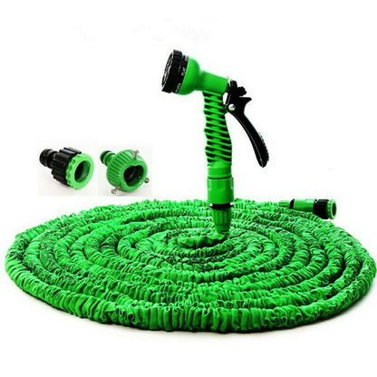 Expandable Garden Water Hose 100 Ft with Spray Nozzle