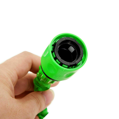 Expandable Garden Water Hose 100 Ft with Spray Nozzle