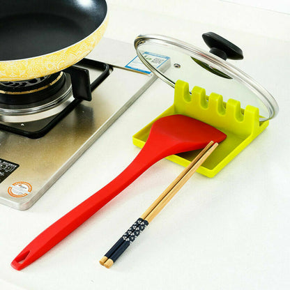 Silicone spoon holders