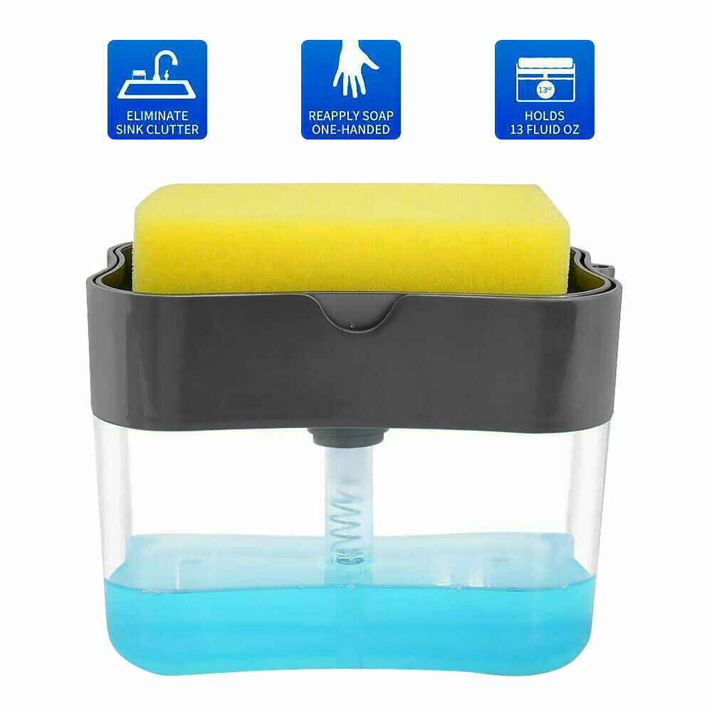 Soap Dispenser and Sponge Caddy