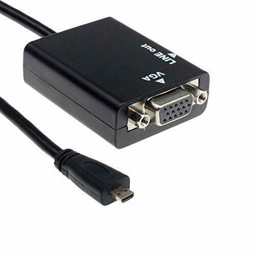 Micro HDTV to VGA Adapter Converter