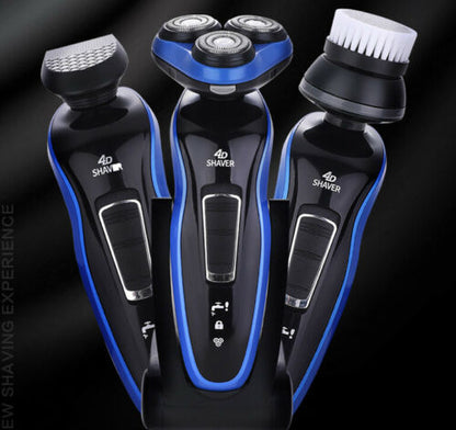 4D Rotating Rechargeable Electric Shaver