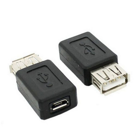 USB A Type Female to 5 pin Micro USB B Type Female Cable