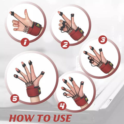 Finger Strengthener Resistance Band for Men and Women