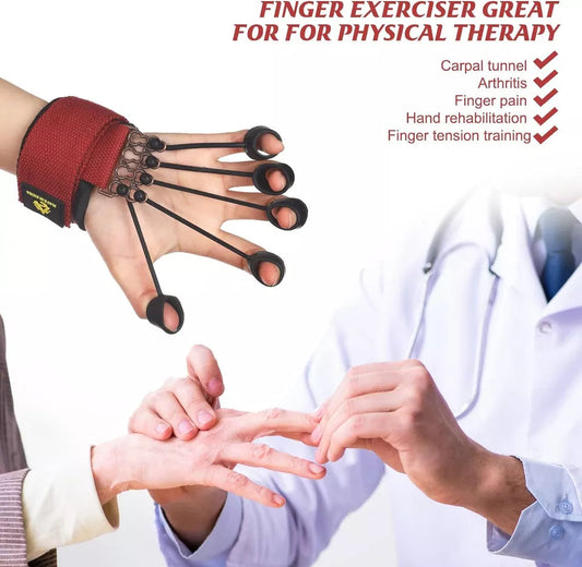 Finger Strengthener Resistance Band for Men and Women