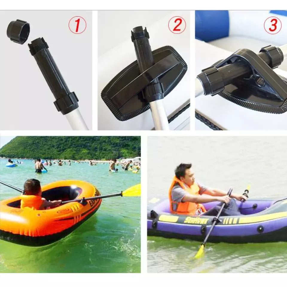 1pair Heavy-Duty Aluminium Alloy Kayak Paddles