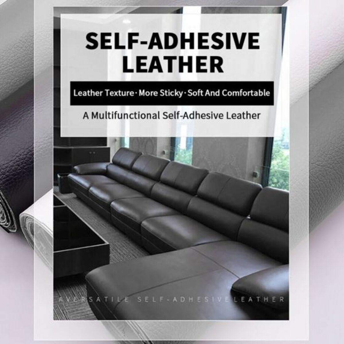 Self Adhesive Car Seats Couch Furniture Leather Repair Tape