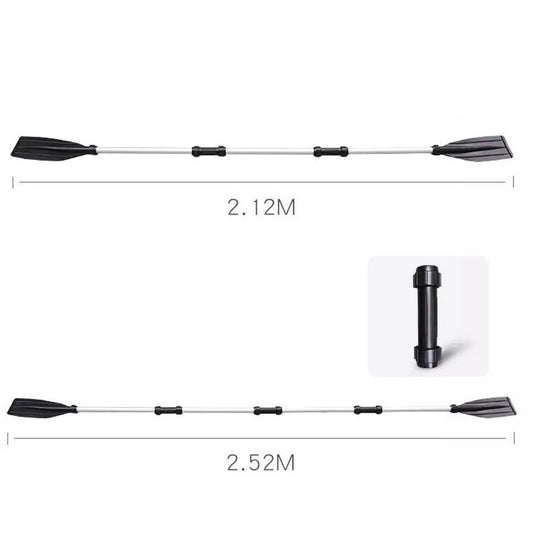 1pair Heavy-Duty Aluminium Alloy Kayak Paddles