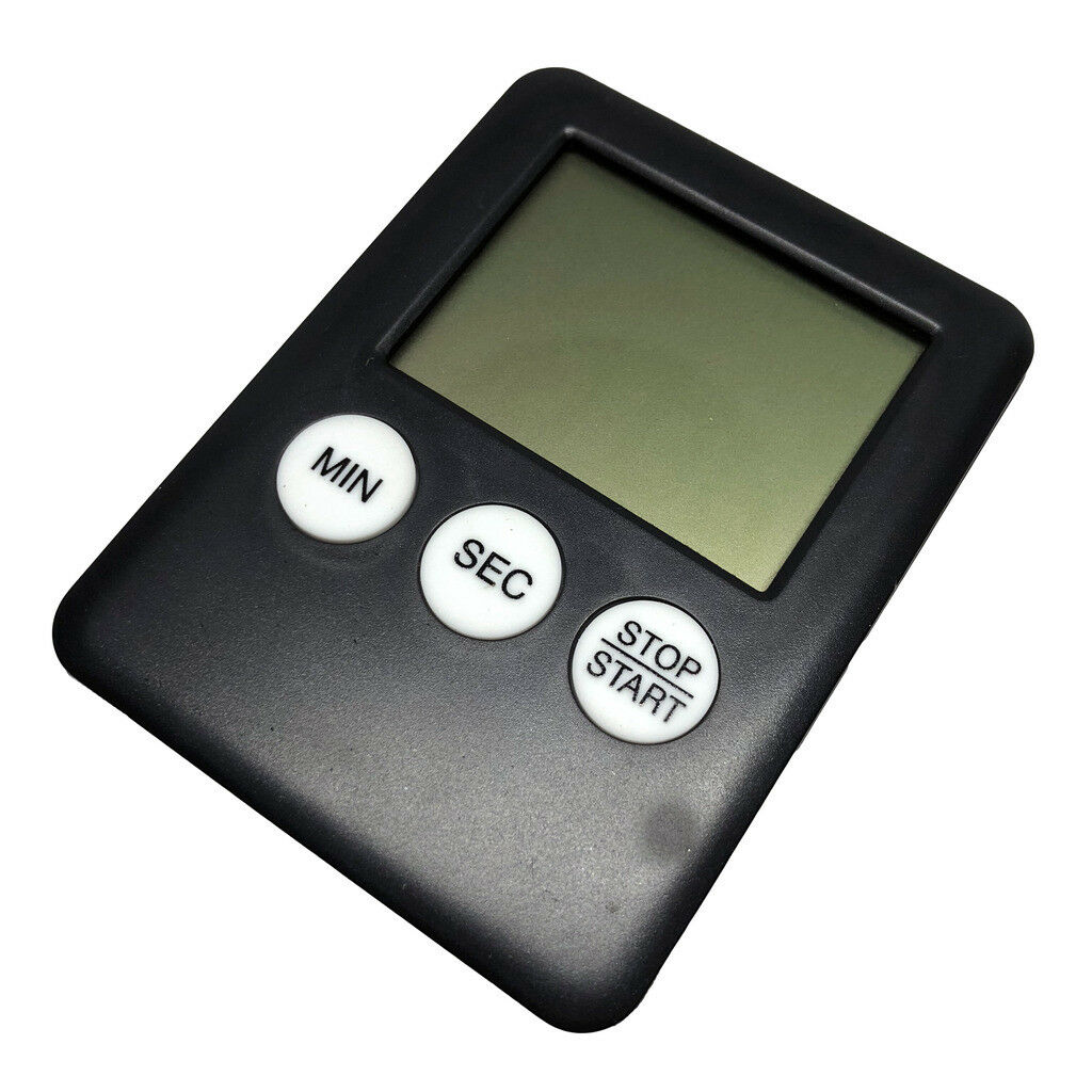 Kitchen Timer with Magnet-Black