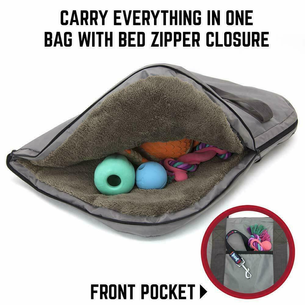 Pet Bed Portable Travel Bag with Zipper