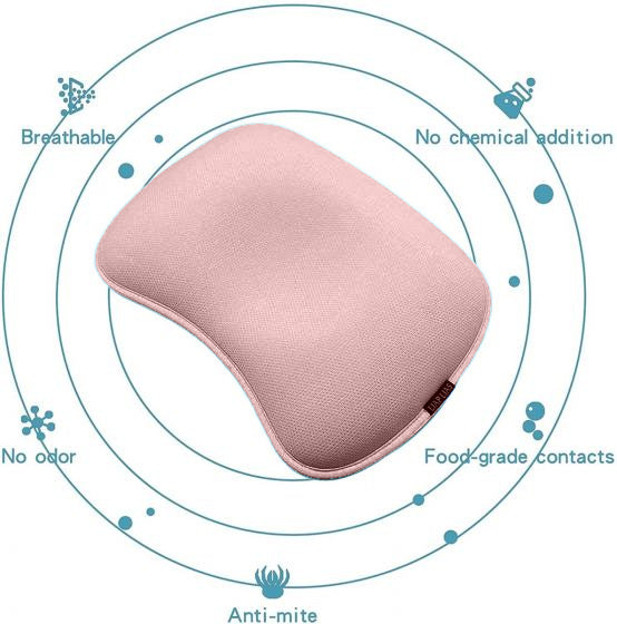 Baby Head Shaping Pillow-Pink