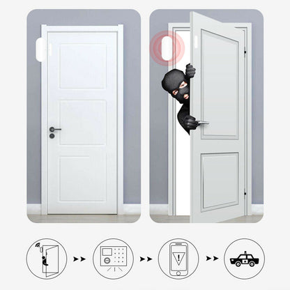 WiFi Smart Door Sensor Chime Window Entry Alarm