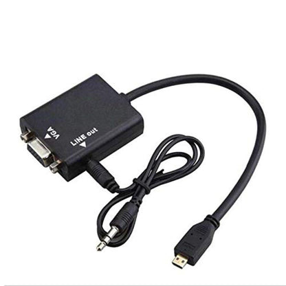 Mini HDTV to VGA Adapter Cable