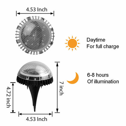 8 LED Solar Lights Garden